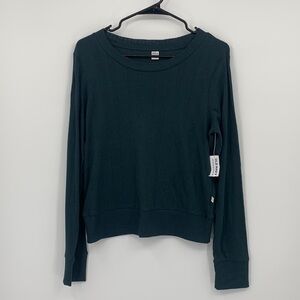 Old Navy Dark Green Long Sleeve Tee